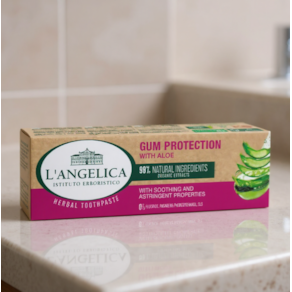 L`Angelica Aloé Vera Dentífrico Proteção Gengival 75ml